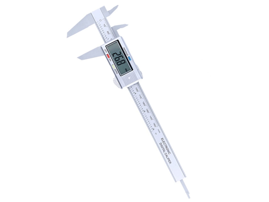 Régua De Medição Precisa Com Visor Lcd Digital Heallily Para Joalheria