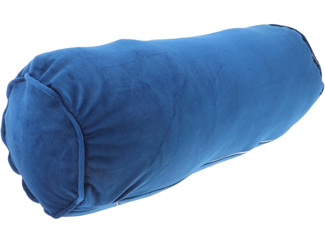 Almofada Ergonômica de Apoio para o Pescoço, Feita Linho Algodão com Capa Removível. Redonda e CHABERLU