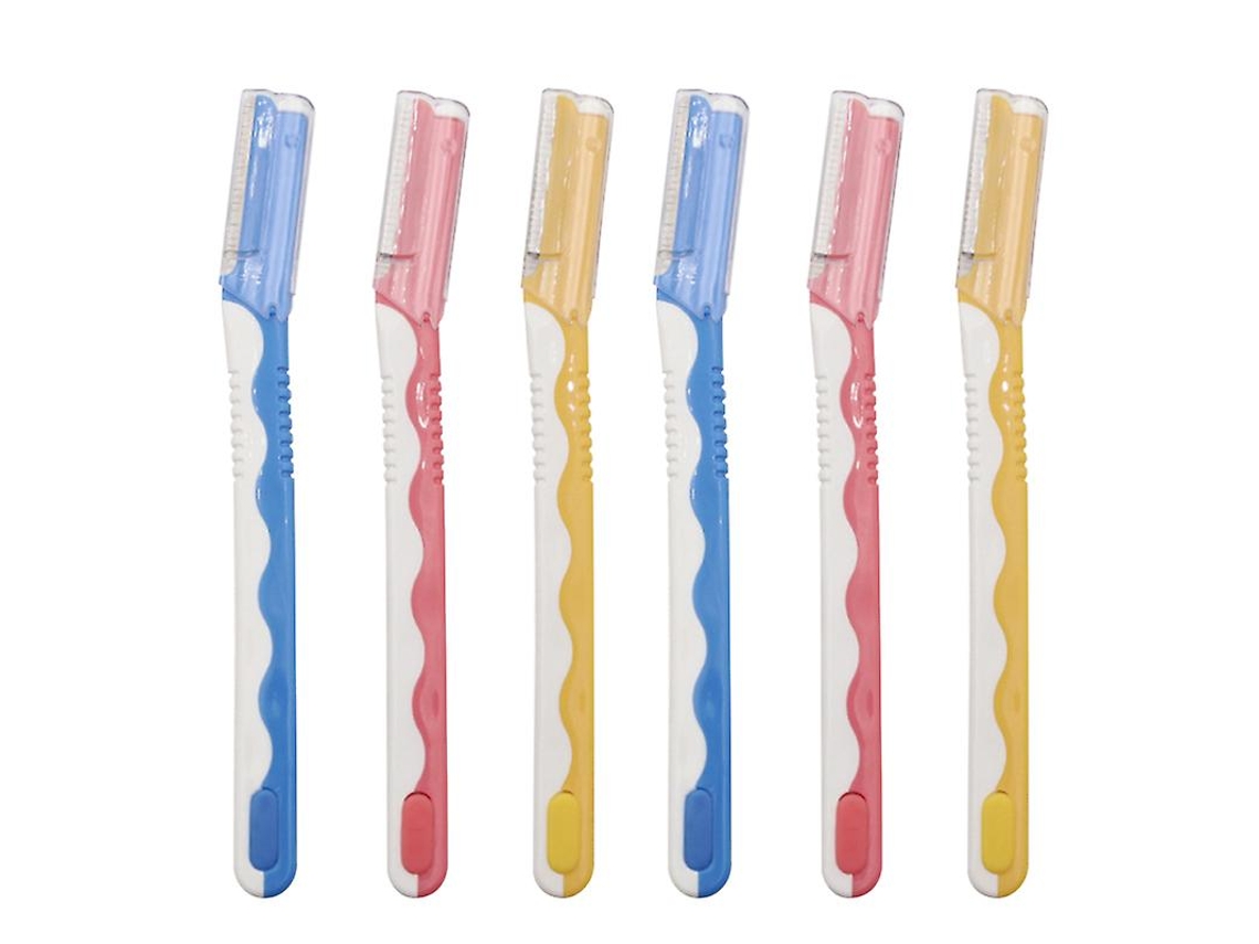 6pcs Lâmina De Sobrancelha Allinless