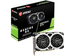 Placa Gráfica MSI GeForce GTX 1660 SUPER Ventus (NVIDIA - 6 GB DDR6)