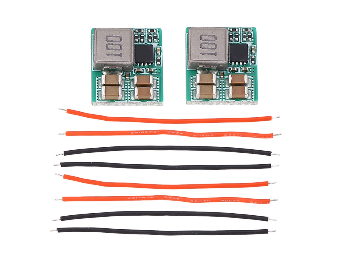 2pcs Módulo Transformador de Alimentação 6‑35v Entrada 5v Ou 12v Saída Placa Convertidor Buck Rc