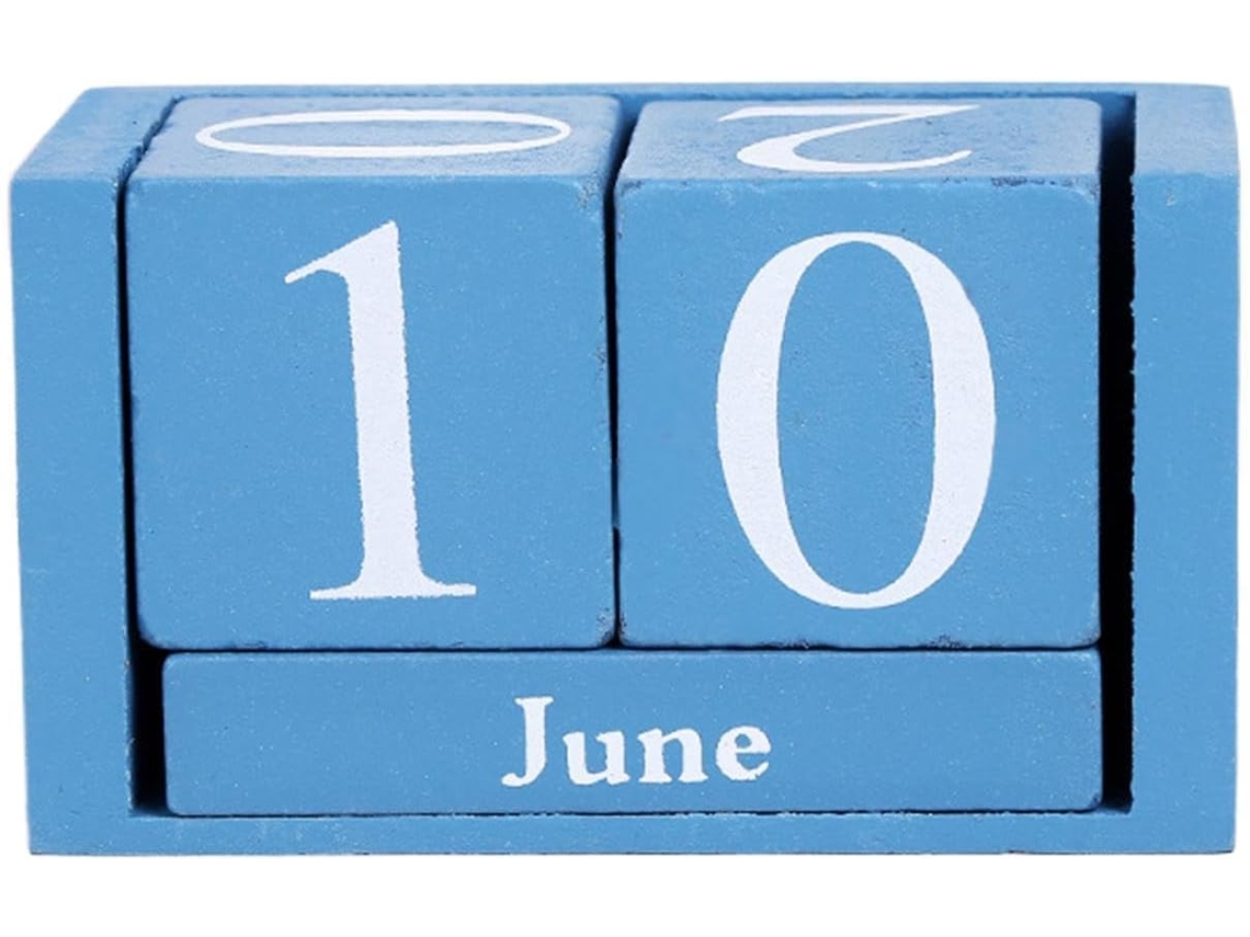 Blocos Calendário Decoração Simples