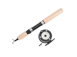 Combo Vara de Pesca de Gelo 75cm Inverno
