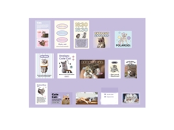 Adesivos Scrapbook Animais Fofos PORTAL