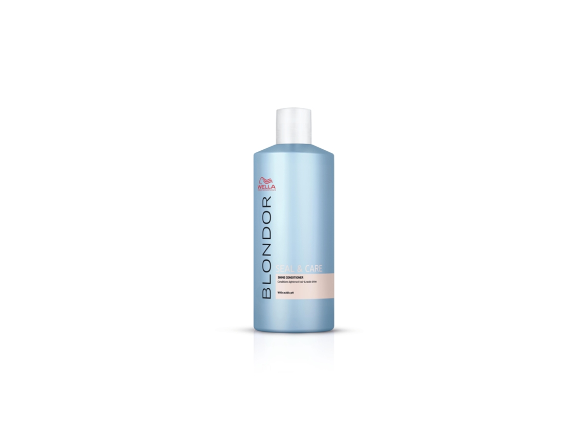 Wella Blondor Blonde Seal & Carees Condicionador de Cabelo Profissional 500 Ml