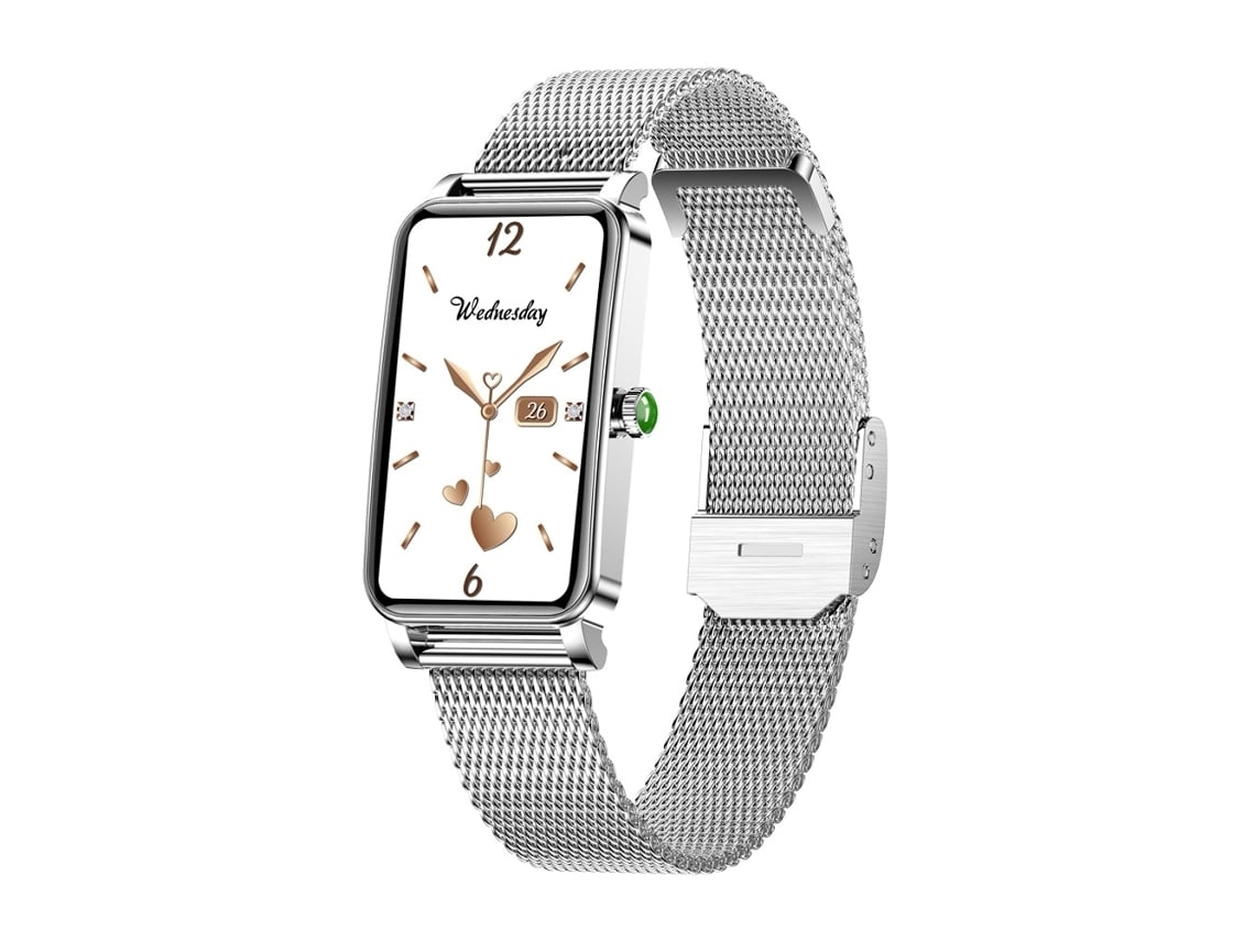 Smartwatch Zx19 Prateado
