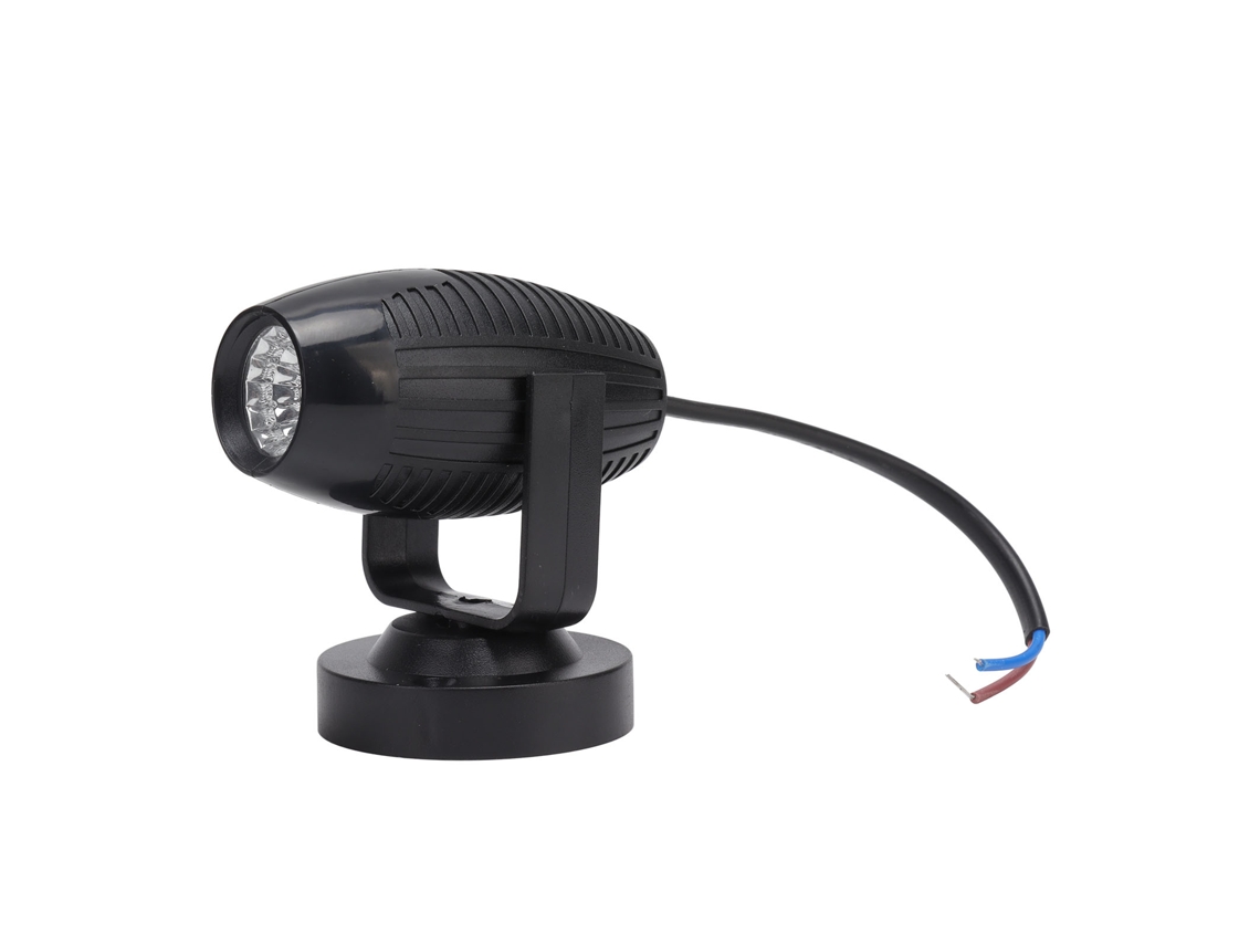 Lâmpada de spot LED RGB de mudança lenta ABS 220V para iluminação de palco e ambientes | S/MARCA
