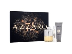 AZZARO Wanted Dárková Sada Edt 100 Ml Sprchový Gel 75 Ml a Miniaturka Edt 10 Ml 100Ml
