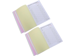 Galpada Carnets De Bons De Commande Et Carnets De Factures 2 Pieces 21 X 14 5 Cm 60 Feuilles Par Bloc