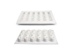 Lurelia Molde De Silicone, Formato Sorvete, Para Mousse E Bolo, Flexível