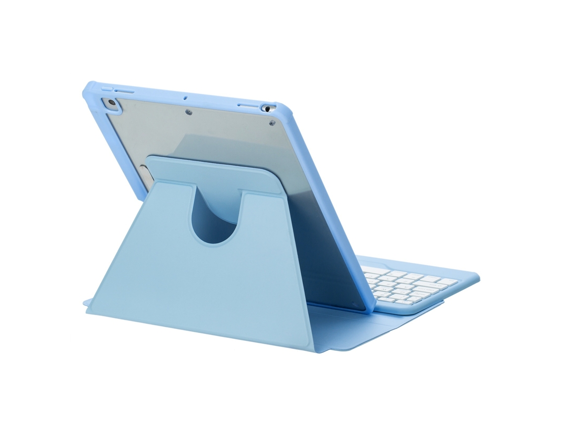Lurelia Capa Com Teclado Bluetooth Para Ipad Air 2 Com Capa Giratória 360