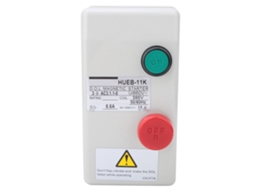 Arrancador Magnético de Motor com Controle Manual Direto Irreversível 380v 50/60hz Hueb 11k (5.5 8.5a)
