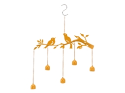 Sino De Pássaro Decoração Exterior Elegante Artesanal