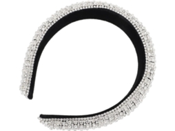 Tiara De Cabelo Elegante Com Strass Para Noivas, Acessório Chique Para Casamentos E Festas.