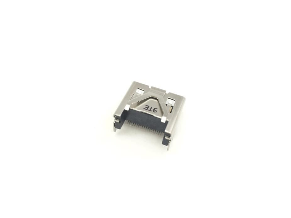 Conector Hdmi de Terceiros Ps4 Slim/Pro Cinza Para Soldar Na Placa Mãe