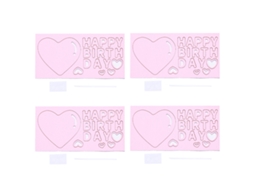 4 Pcs Topper de Bolo de Aniversário Decorações para Festas de Aniversário NEVEANCE