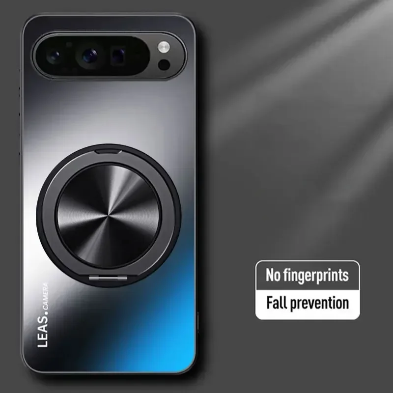 (preto, Google Pixel 9 Pro Xl) Capa Magnética À Prova Dágua Para Carro, Resistente A Impactos, Ultrafina E De Cor Sólida.
