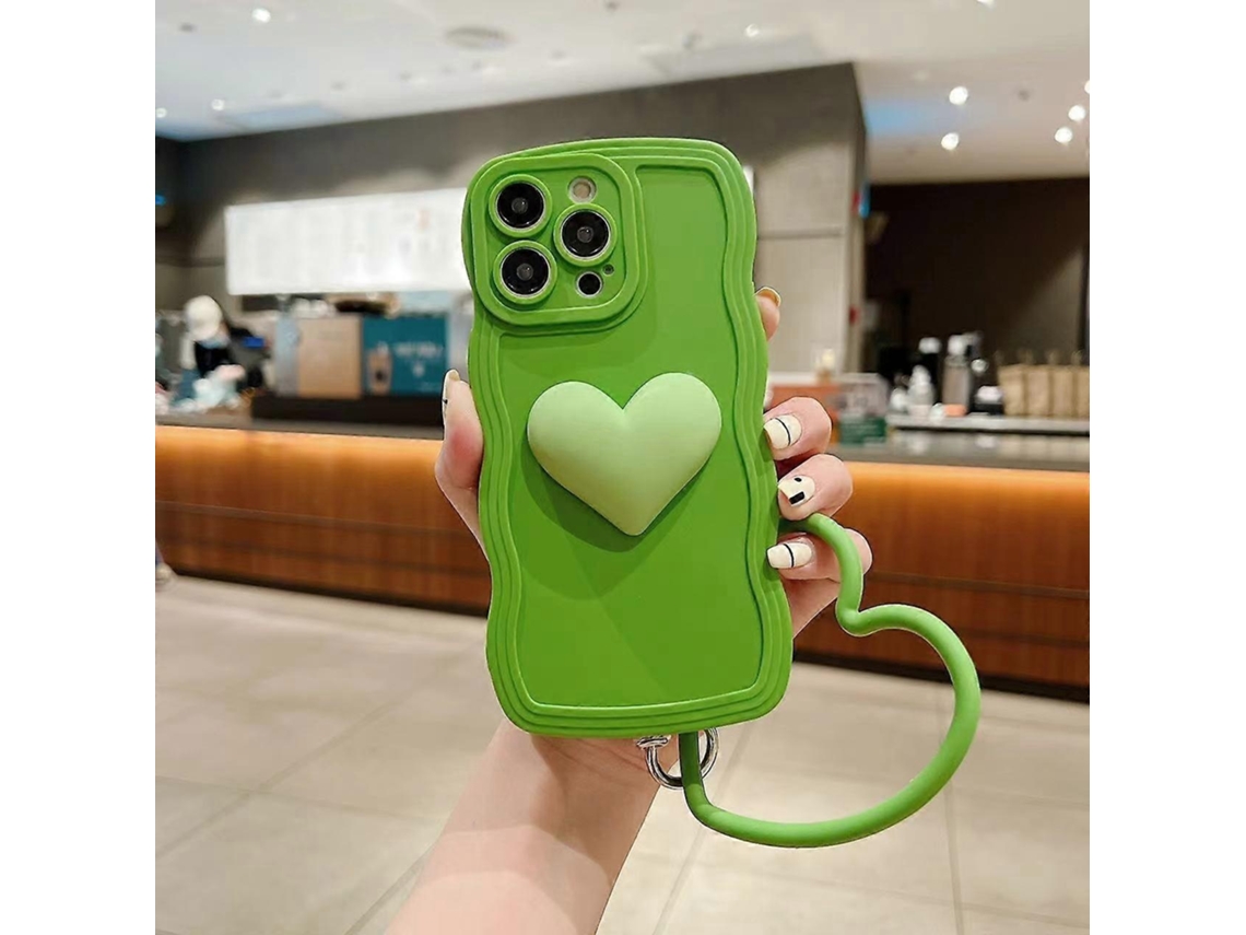 Lurelia Capa Iphone 14 Estampa Coração 3d