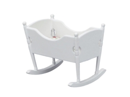 1pcs Pequeno Berço De Casa De Boneca Allinless