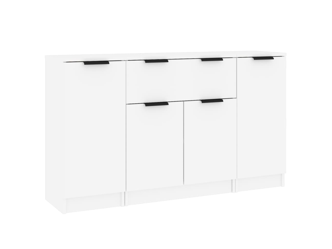 Sideboard, Sideboards Vidaxl Branco Madeira Processada (n/a)