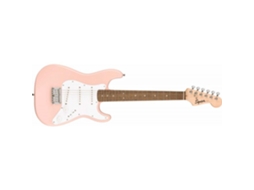 Squier By Fender Mini Stratocaster Shell Pink Guitarra Elétrica