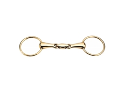 Snaffle Oco Anatômico Cyprium Dourado 145 Mmfeeling