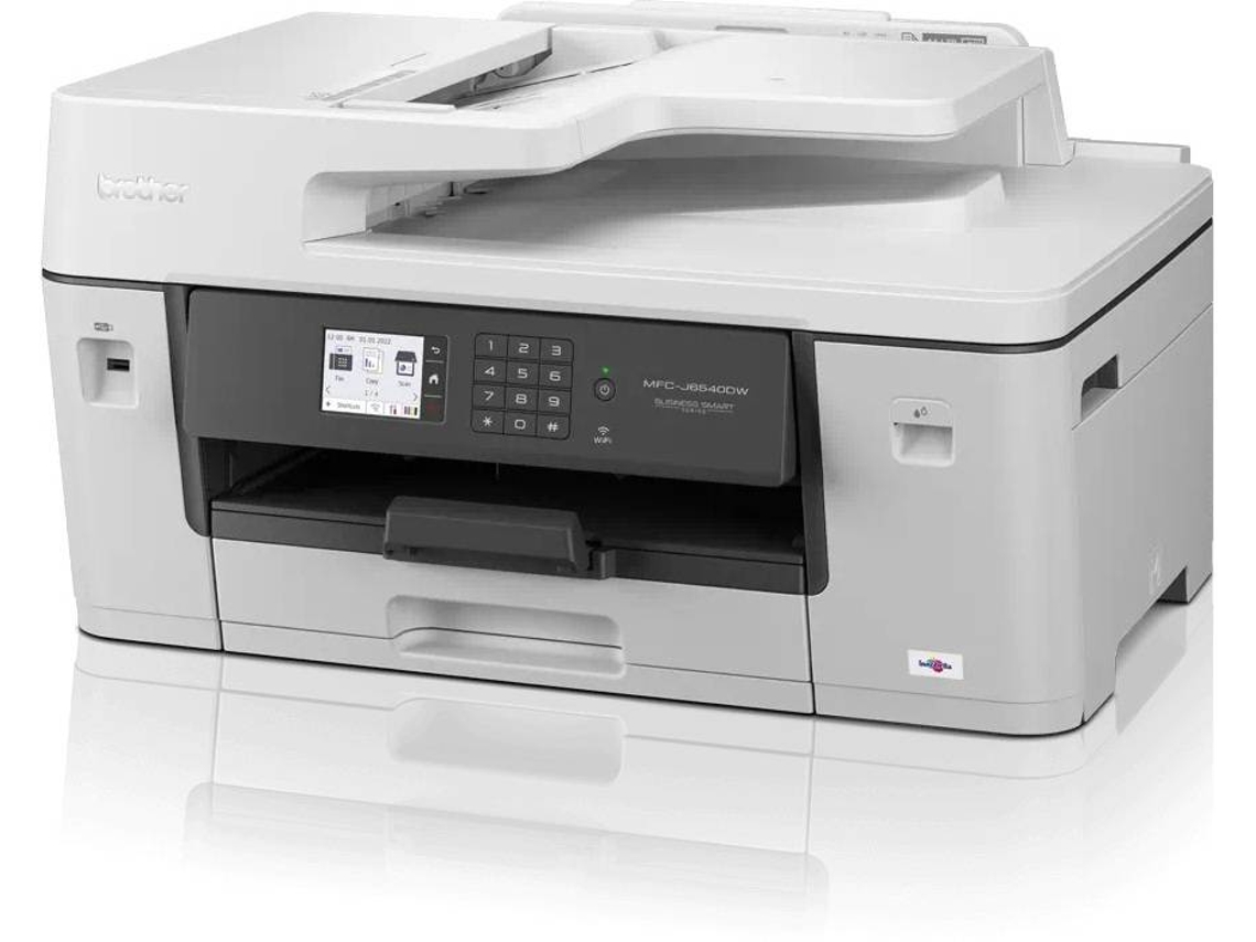 Impressora BROTHER - MFC-J6540CDWE A3  (Multifunções - Jato de Tinta - Branco)