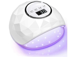 Lâmpada UV LED LY EBIKE para unhas, secagem mais rápida para esmalte em gel, lâmpada de cura com 4 temporizadores e sensor automático.