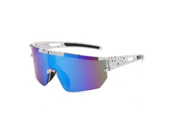 Óculos De Ciclismo Polarizados Para Bicicleta Óculos Esportivos Masculinos E Femininos À Prova De Vento Neblina E Uv Branco C10