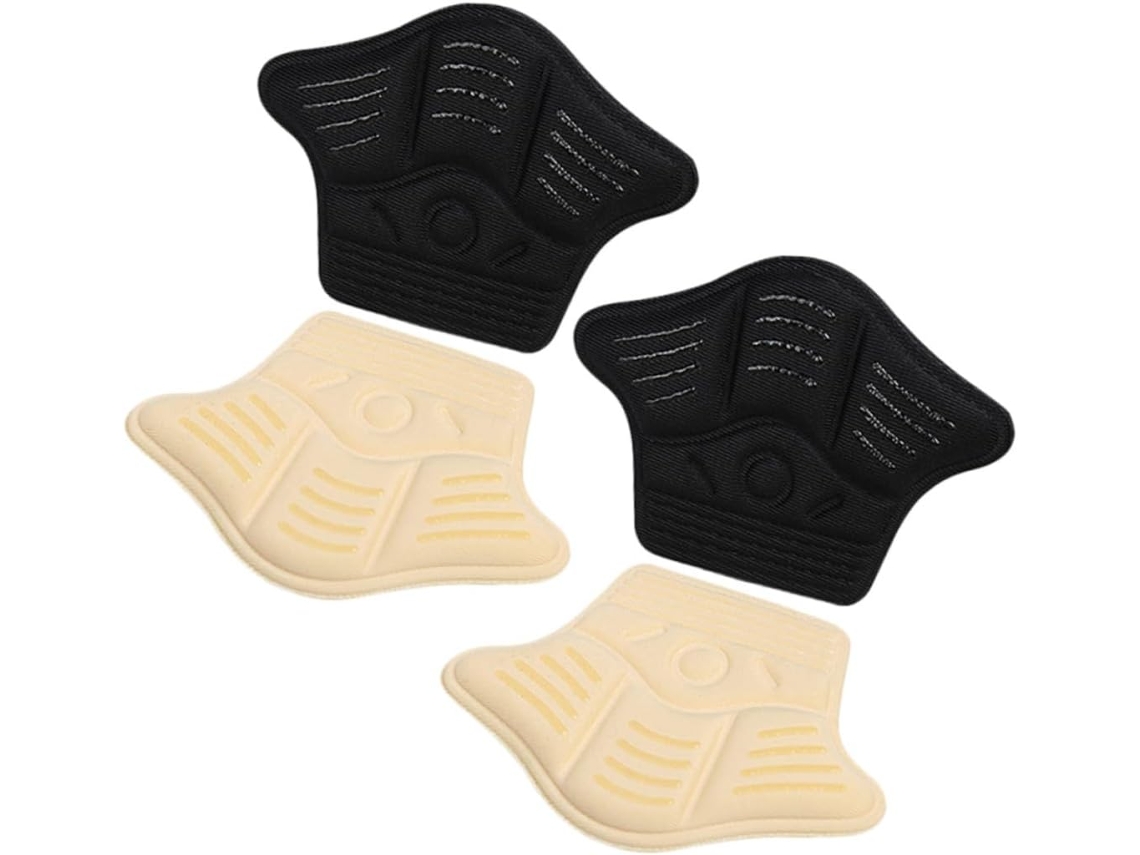 Calcanhares Respiráveis De Silicone E Esponja Antidesgaste, 2 Pares Para Tênis E Sapatos De Salto, Melhoram O Conforto E