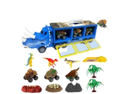 Mali brinquedo Caminhão Dinossauro Transporter com Inércia Pull Back Presente para Meninos 3 8 Anos