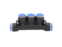 Conector Pneumático 5 Vias 10mm Push In