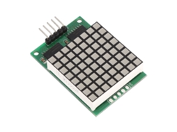 Módulo de Pantalla Led Roja de Matriz 8x8 com Píxeles 3.0 Punto