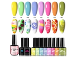 Lurelia Kit De Esmalte Em Gel 8 Cores Ref. 04