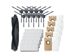 21 peças substituíveis escova lateral filtro rolo escova acessórios conjunto peças para s9 aspirador de pó vassoura substituir para casa