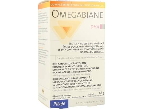 Suplemento Alimentar PILEJE Omegabiane Dha (80 cápsulas)