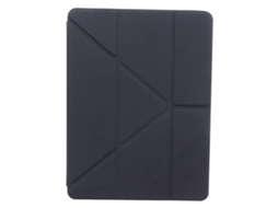 2026zentro-capa Para Tablet Ios 10.2/10.5 Polegadas Soft Tpu Com Suporte Ângulo Múltiplo E Porta Lápis Preta