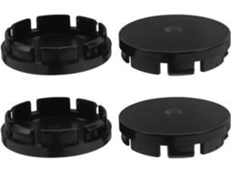 Cascos em ABS para Rhodes, conjunto de 4 peças, design preciso e fácil instalação.