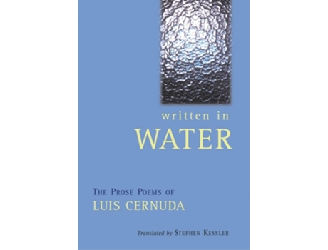 Livro Written In Water de Luis Cernuda (Inglês)