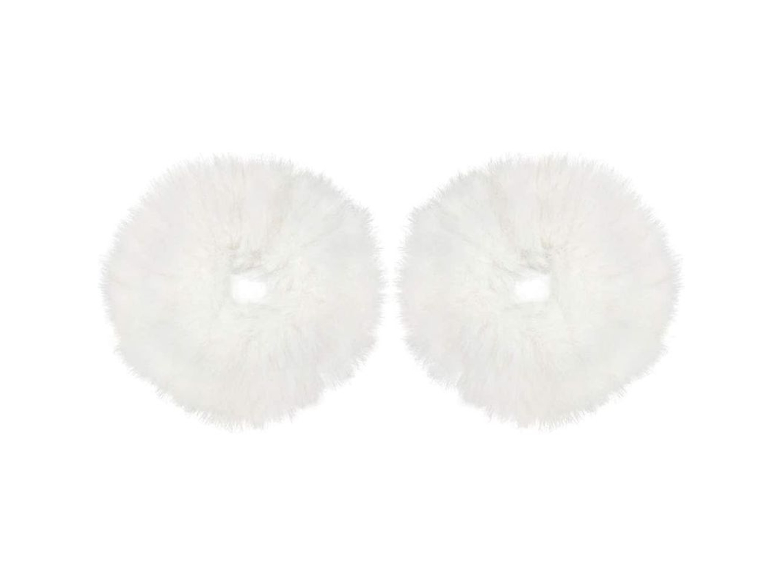 2pcs Pulseiras de Cabelo com Pelúcia de Coelho | S/MARCA