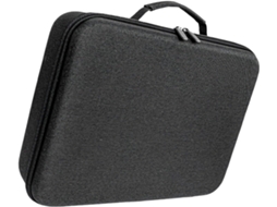 Bolsa Resistente a Choques, Bolsa de Transporte para Limpeza Robô Janelas H5 H7, Preta, Estojo Rígido Com Alça