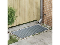 Vidaxl Grelha Prateado 100 X 50 X 2 Cm Aço Galvanizado A Quente