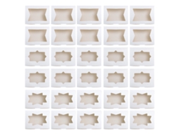 Laxiscreed Conjunto De 30 Janelas Transparentes Com 10 Peças Modelo A, B E C Para Envio Fácil