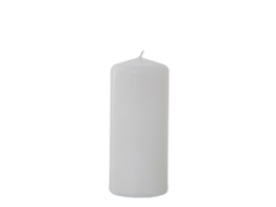 Set 6 Velas DRW Branco (8x18 cm)