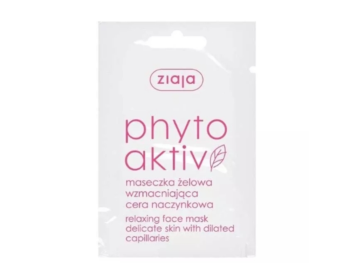 Phytoactiv, Máscara Gel Fortificante, Pele Sensível, 7ml Ziaja