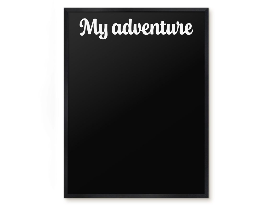 Magnetic Board My Adventure For The Living Room Espelharte (60x80 Cm)