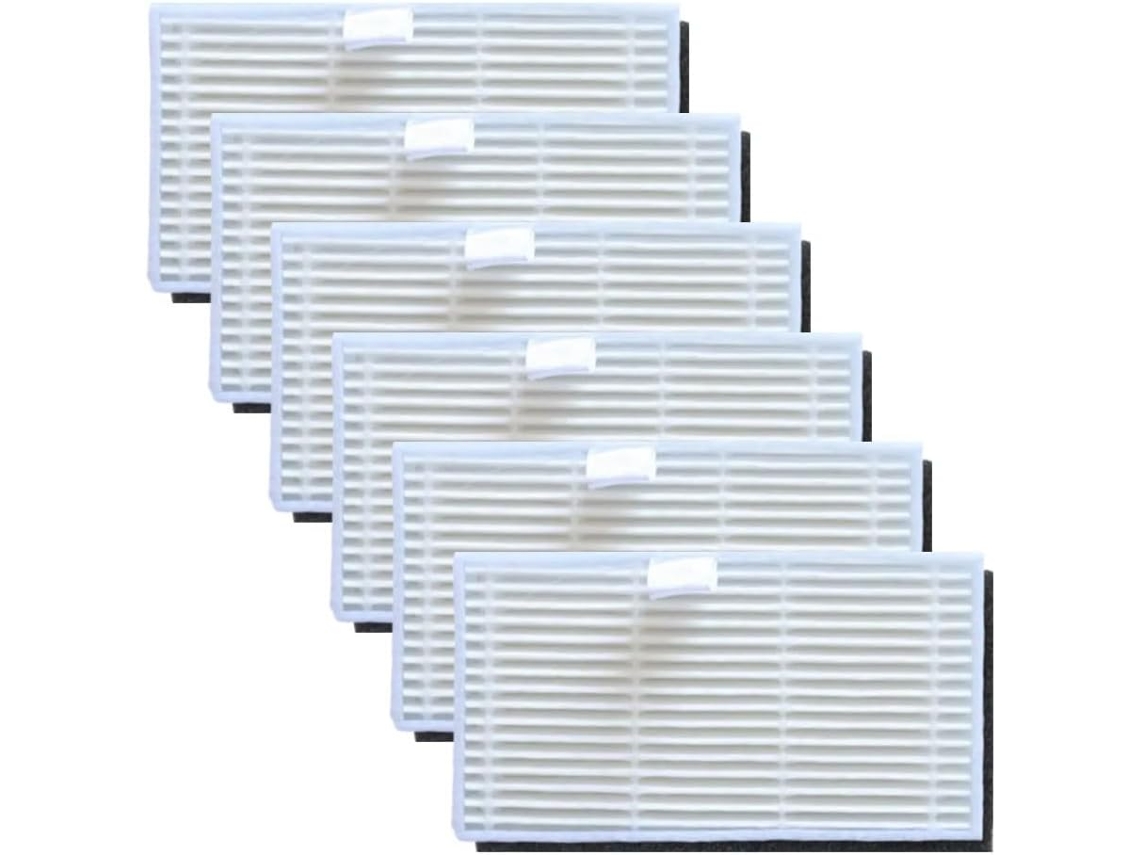 Kit Com 6 Filtros Para Aspirador Robô Monsga Ms1 Max, Peças De
