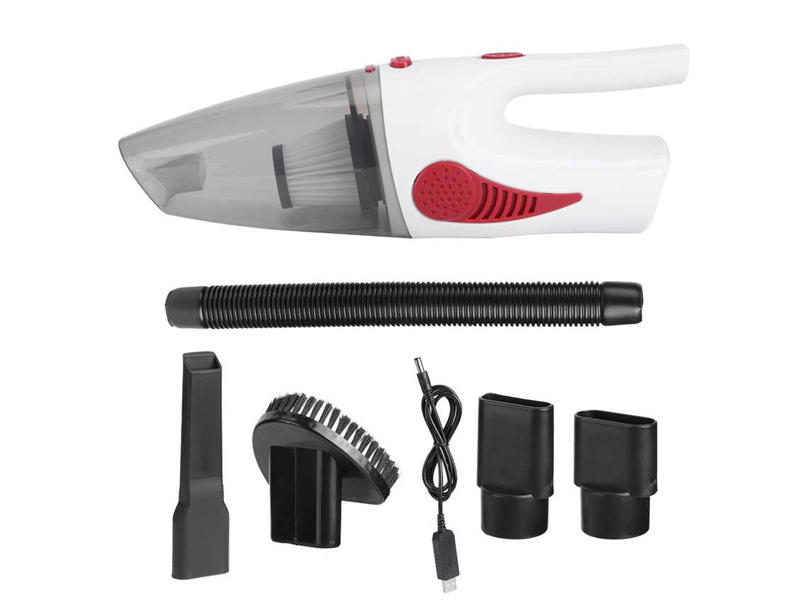 Aspirador De Pó Laxiscreed Para Carro 120w Duo Molhado E Seco, Sem Fio Com Carregador Usb