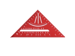 Laxiscreed Esquadro Triangular De Alumínio Para Trabalhos De Medição De Ângulos Em Carpintaria