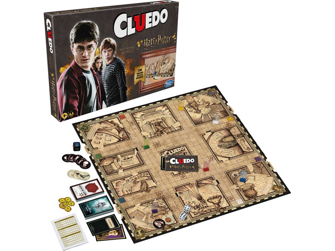 Jogo Educativo HASBRO Cluedo Harry Potter (Idade Mínima: 8 Anos